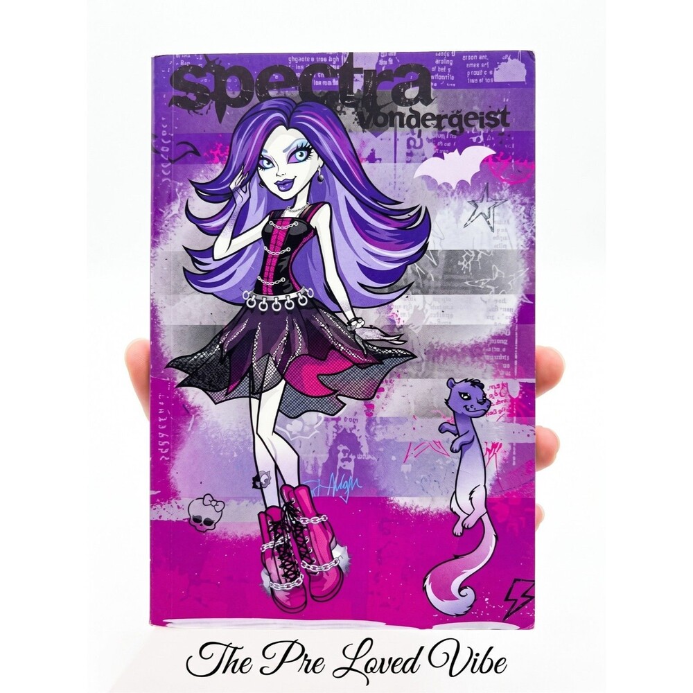 Panini Monster High Doll 4" x 6" Photo Trading Card No.063 Spectra